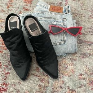 Dolce vita calf hair mule